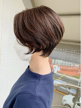 オーシャン(Ocean) [OCEAN Hair&Life藤原純] 明るい白髪染め/ひし形ショート☆