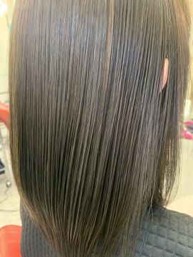 ロマンヤカタ ファース(ROMAN YAKATA fars) 髪質改善 ブリーチ無 透明感カラー グレージュ@田代1/20