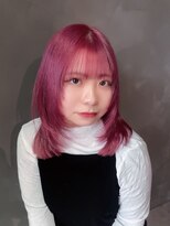 クレオヘアフィーカ(CLEO hair fika) “pink  violet”