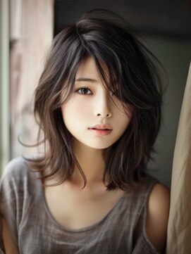 アルトリスト(Altruist Aging×HAIR&SPA) ☆イメチェンピンクベージュアンブレラカラー前髪クールショート