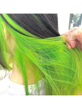 カノン(kanon) 【kanon松戸】関根マサヒロ　ライムグリーンインナー