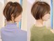 ビュートリアム 青山(BEAUTRIUM)の写真/扱いやすく簡単にまとまる一人一人に合わせたカットで、数ヵ月先まで"ずっとキレイ"が続く。