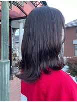 美容室 メザミー MESAMIES 20代30代40代大人可愛いふわふわナチュラルアッシュボブ