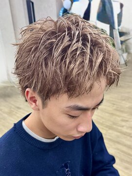 スウェル 津田沼店(Swell) ミルクティースパイキーショート[津田沼/メンズ/メンズカラー]