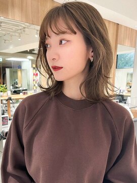 ミンクス 青山店(MINX) 【MINX】似合わせ小顔ウェーブミディアム_表参道/髪質改善