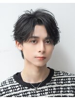 オーシャントーキョー 渋谷神南(OCEAN TOKYO)&nbsp;ニュアンスツーブロック人気センターパート