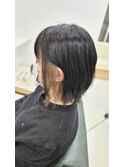 外ハネボブはインナーカラーで差が出る