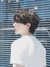 メンズカット+パーマ_￥5500_【上島】