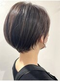 【山科】ナチュラルショート×ひし形ショートボブ【中村】