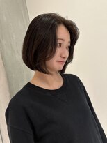 ヨーク(YOKE)&nbsp;【YOKE】ボブタッセルボブ前髪無しレイヤーナチュラルブラウン