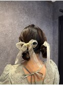おしゃれひつじヘアセット
