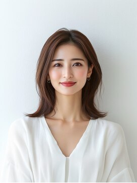 e.m.a プレミアムビューティーサロン 栄駅店(e.m.a PREMIUM BEAUTY SALON) 外ハネミディアム/イメチェン/髪型/美髪