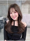 髪質改善似合わせ前髪カットイメチェンレイヤーダークブルー