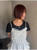 モーブピンク×レイヤーボブ