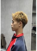 滋賀/南草津/メンズ美容室/波巻きツイストスパイラルパーマ
