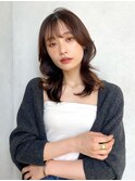 韓国ローレイヤー×マロンベージュ×透明感カラー