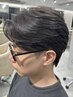 【ポイントストレート】メンズカット＋顔まわり矯正