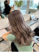 ハイライトバレイヤージュダブルカラーケアブリーチ20代30代40代