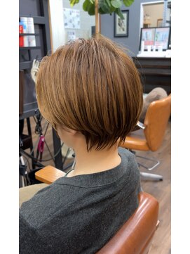 ハンサムショート/ショートボブ/マッシュショート