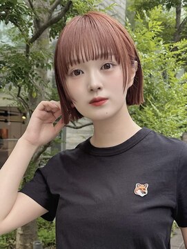 サンド 表参道(sand) ショートボブ20代30代40代大人可愛い前下がり表参道