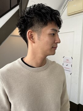 ボウ(BOW) 【BOW style】ピンパーマ 2ブロック