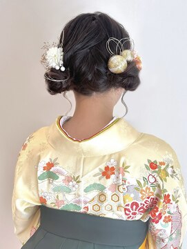 卒業式　ヘアセット＆袴着付　［所沢］