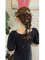 リール(THE RIRE.)&nbsp;＊THERIRE. 結婚式お呼ばれ×編みおろしツイン＊