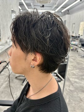 オム ブランシェ(HOMME BLANCHE’) メンズ毛流れパーマ