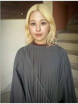 コレットヘアー ザモリオカ(Colette HAIR the MORIOKA) blond color