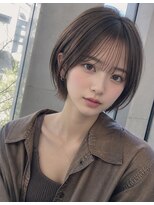 ワゴンバイアフロート(Wagon by afloat) ショートボブ髪型20代30代40代50代前髪あり前髪なし面長丸顔池袋