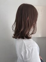 キャンバス バイ ネオリーブ 横浜西口(Canvas by neo.)&nbsp;鎖骨ミディアムレイヤー 美肌ブランジュ 大人ミディ