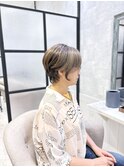 白髪ぼかし/脱白髪染め/脱白髪染めハイライト/透明感