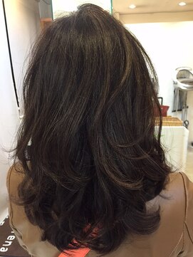 ナナナ パレナ 大津膳所店(nanana parena) before→after <白髪染め>液晶乳化カラー YUKARI
