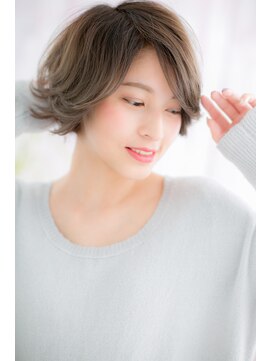 ヘアアンドビューティー ミック(Hair & Beauty miq) クール＆リラクシーな前下がりマッシュa