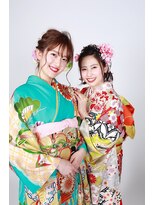 ヘアーアンドメイク ソファー 泉中央店(hair&make Sofa) 成人式前撮り撮影承ります。