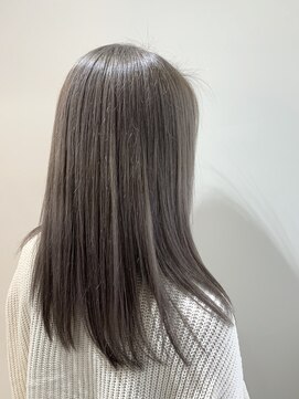 サロンドミルク 溝の口店(salon de MiLK) 透明感と柔らかさのあるグレージュ