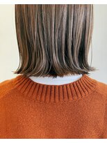 ヘアメイク ミッカ(HAIR MAKE MICCA)&nbsp;切りっぱなしボブ◎杉浦 恵
