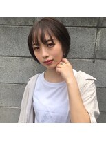 ワイビーアネックス(y.be annex)&nbsp;＃丸みショート＃ストレート＃女っぽショート