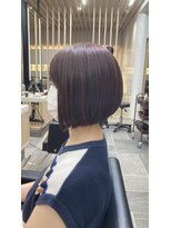 ラテ 渋谷(LATTE)&nbsp;前下がりショートボブ