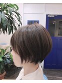 小顔ショートボブ