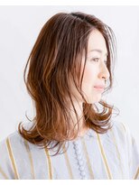 タヤ グランデュオ立川店(TAYA) 20代30代40代大人かわいい小顔ひし形外ハネミディアム