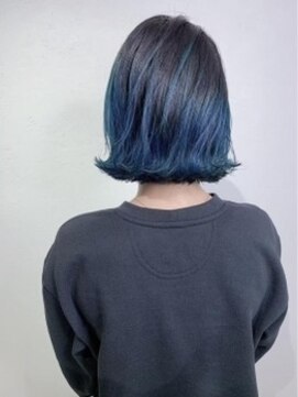 レム 綱島店(REM) ブルーバレイヤージュカラー