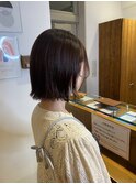 切りっぱなしボブ