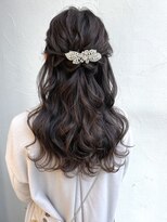 ディティカレスト(Dityca rst)&nbsp;波巻きハーフアップ