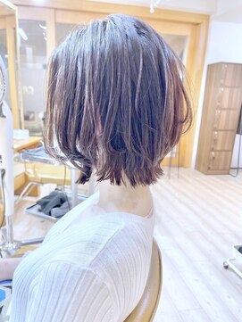 モリオ フロム ロンドン 成増店 【morio成増 セリザワ】くびれボブ 外ハネ