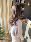 透明感アッシュベージュ