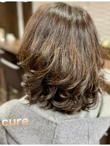 ハーモニックサロン キュア(harmonic salon Cure) デジタルパーマスタイル 福山市cure美容院
