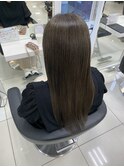 おくむら店長限定 縮毛矯正脱白髪染め