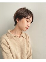 トレス(TRESS)&nbsp;ハンサムショート　ショートボブ　毛流れパーマ