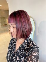 ファンファンバイルー 岐阜(fan fun by Rooo)&nbsp;ハイライト×ピンクパープル